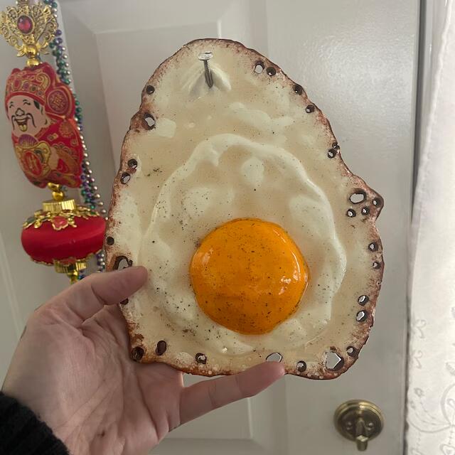 🍳Fried Egg Hanging on a Nail | Funny Gift