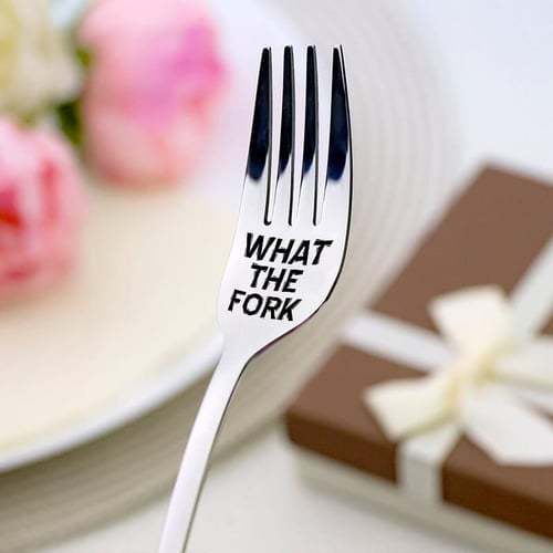 💝 Engraved Fork