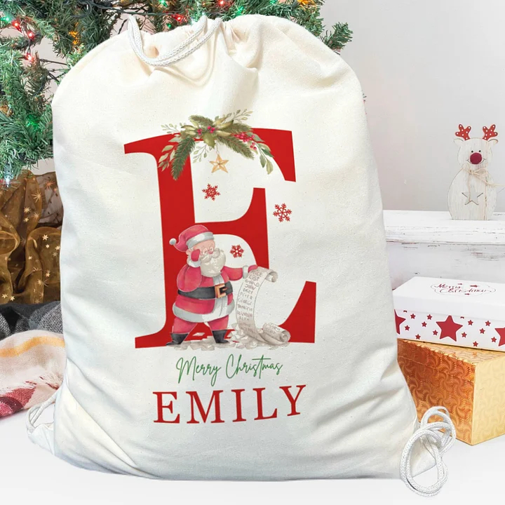 Personalized Christmas Gift Sack