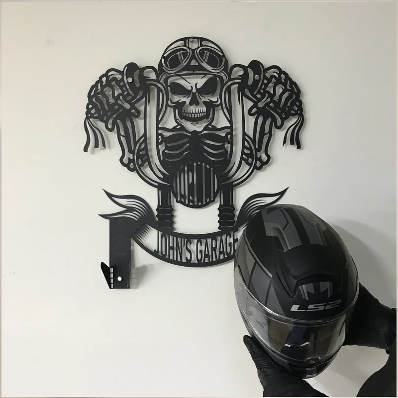 2024 NEW-Custom Motorcycle Helmet Holder, Great Gift for Bikers