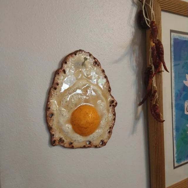 🍳Fried Egg Hanging on a Nail | Funny Gift