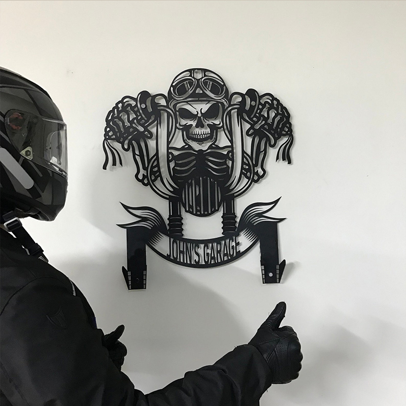 2024 NEW-Custom Motorcycle Helmet Holder, Great Gift for Bikers