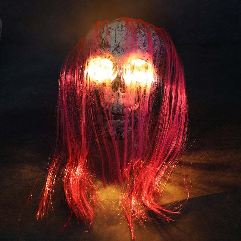 Skeleton Decoration in Garden Cemetery