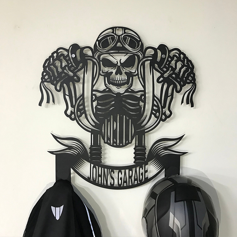 2024 NEW-Custom Motorcycle Helmet Holder, Great Gift for Bikers