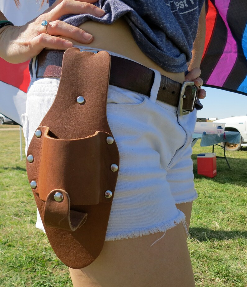 Personalized Leather Beer Holster