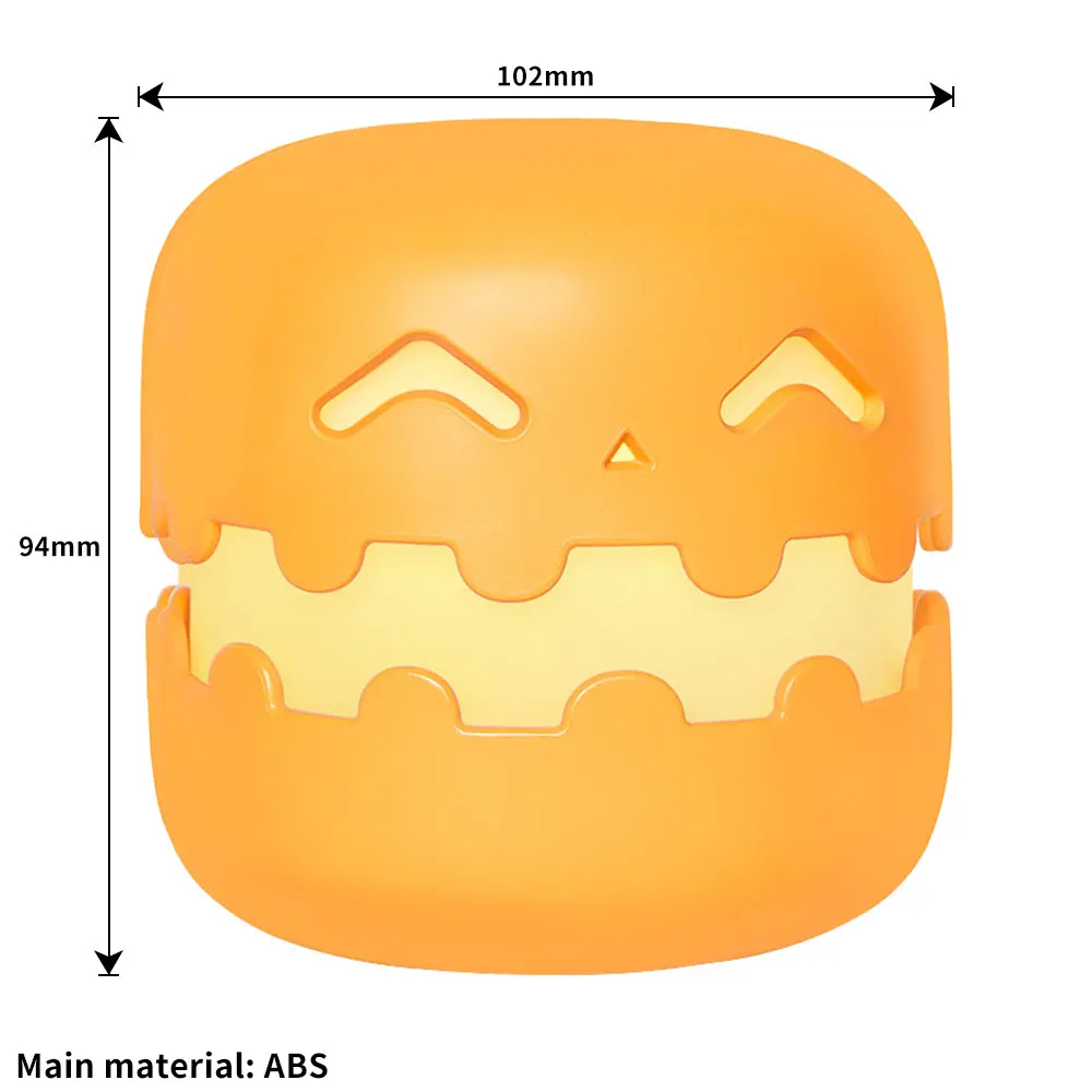 Halloween Pumpkin Smiley Night Light