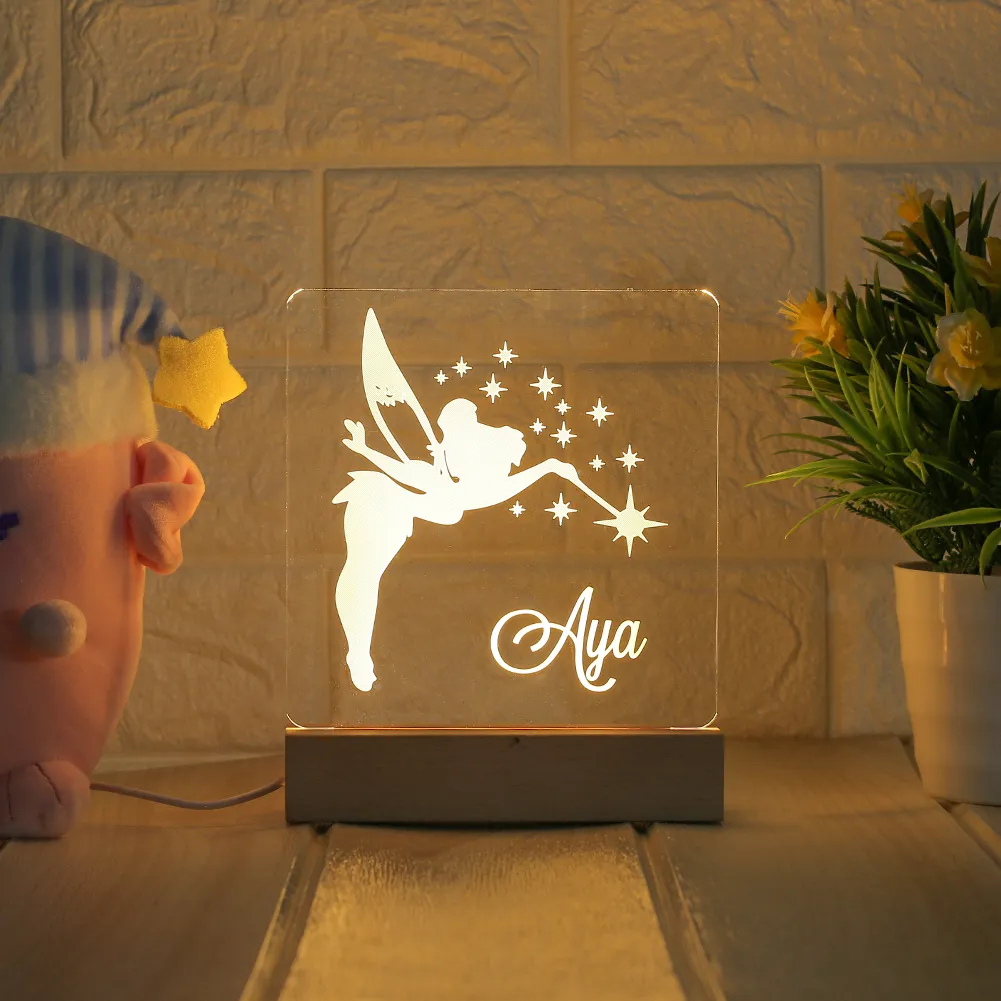 Personalized children's room night light