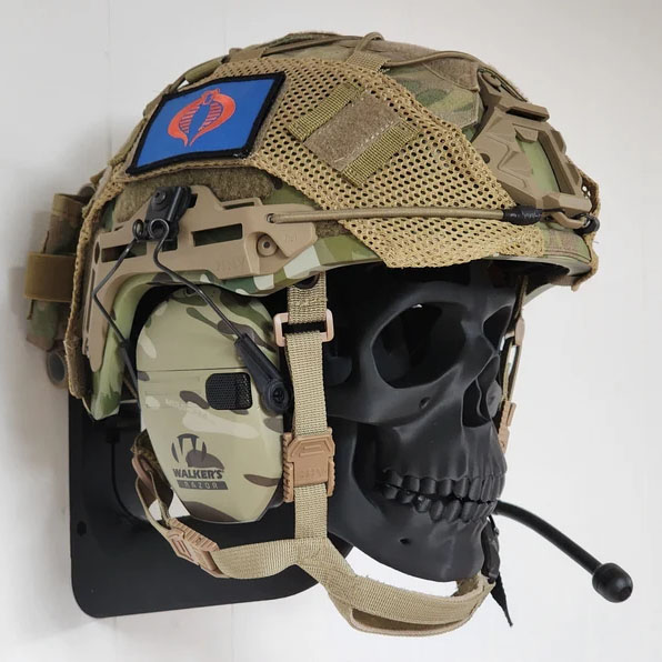 3D Skull Helmet Display Package