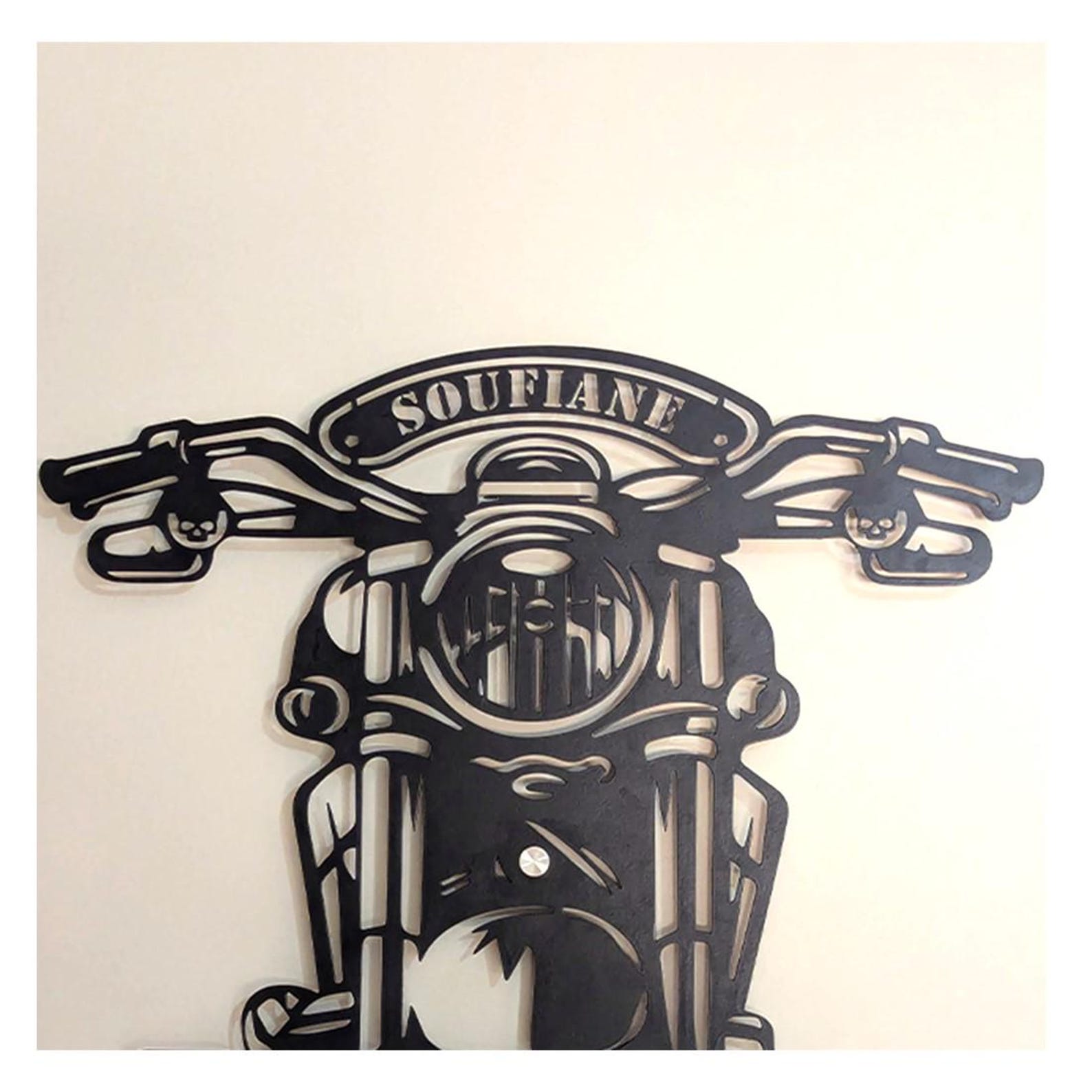 🎁The Best Gifts Motorcycle lovers-🏍️Helmet Holder Personalized Name