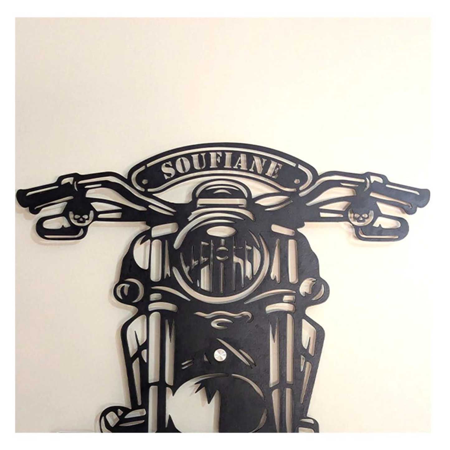 🎁The Best Gifts Motorcycle lovers-🏍️Helmet Holder Personalized Name