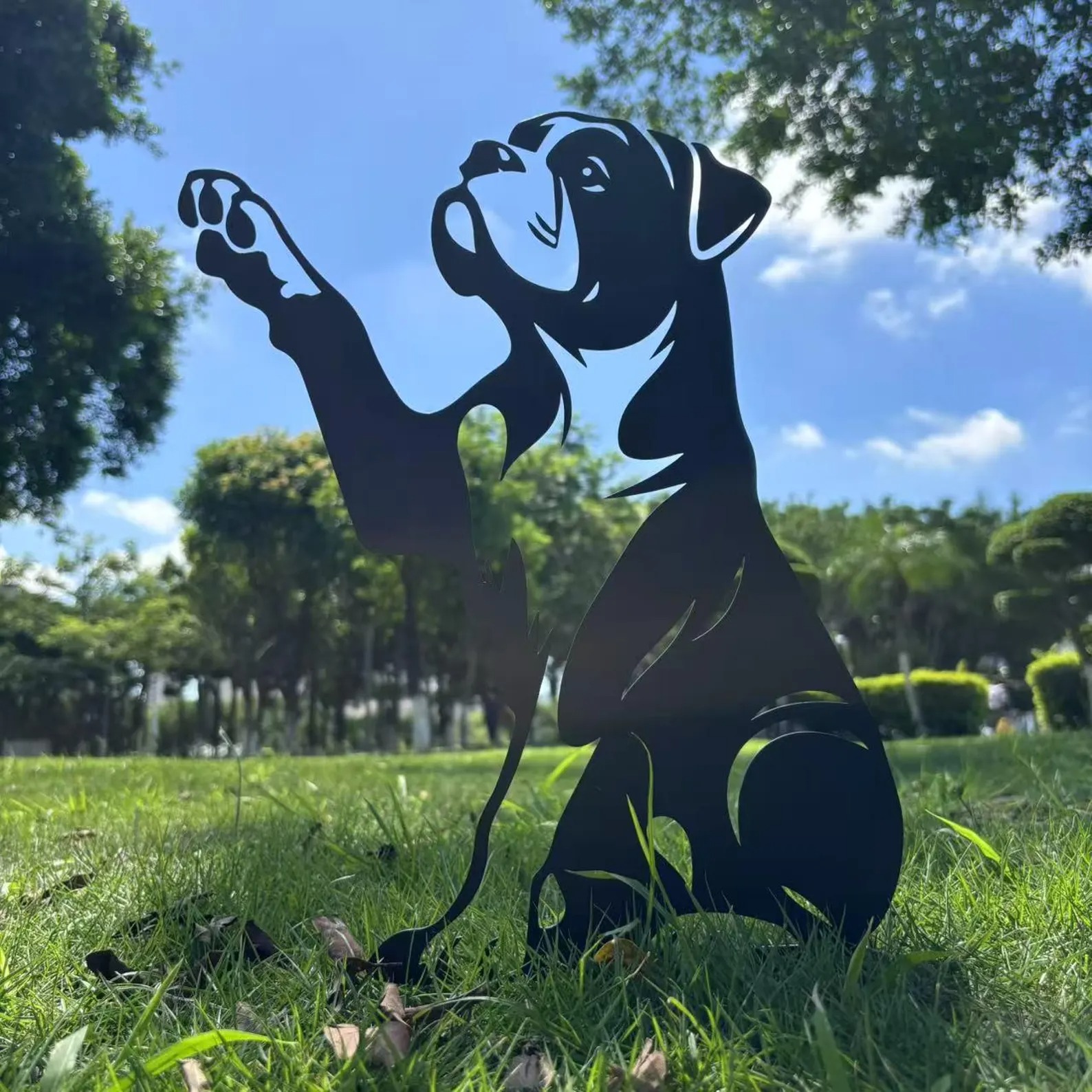 American Bulldog High Five