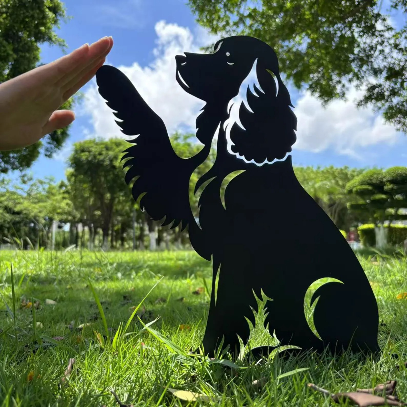 Cocker Spaniel High Five