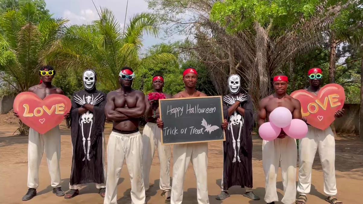 Halloween Teams-Wish From Africa-birthday wishes from africa-blessings from africa-greetings from africa