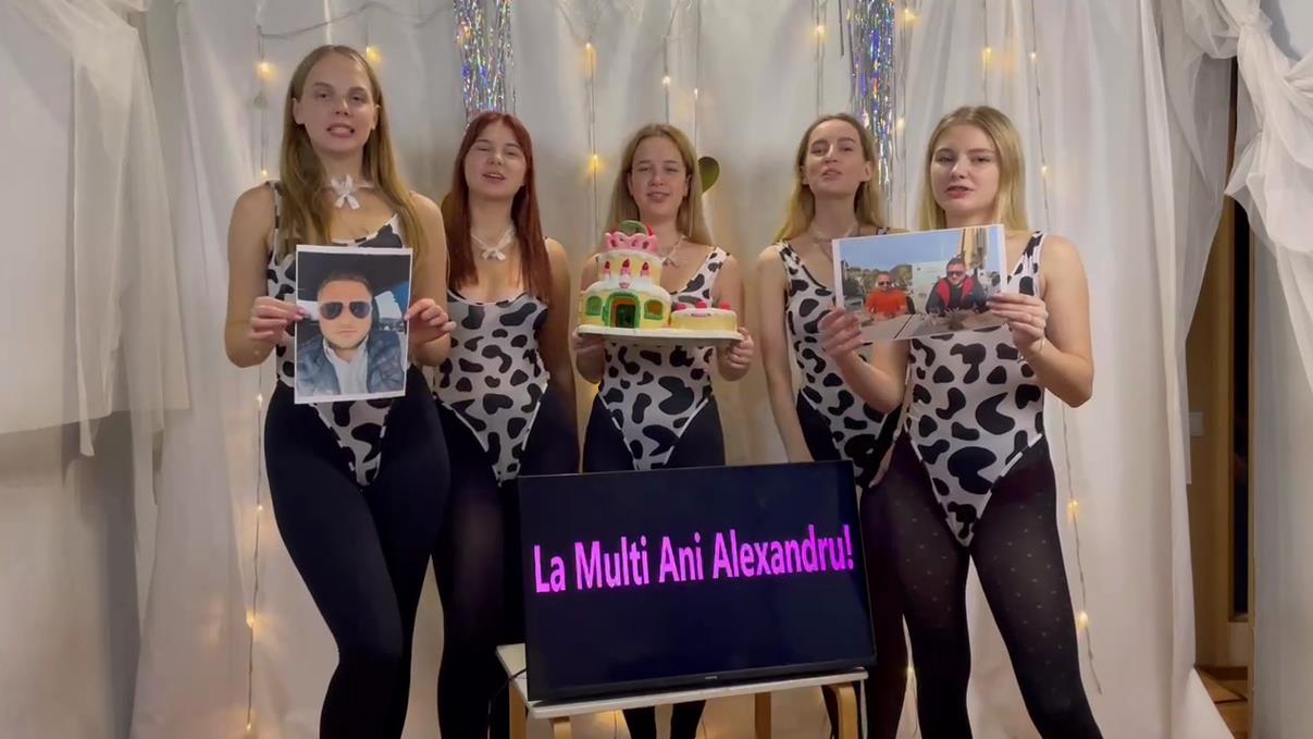 Ukrainian girls Team（Russian and Ukraine languages are not supported）-Wish From Africa-birthday wishes from africa-blessings from africa-greetings from africa