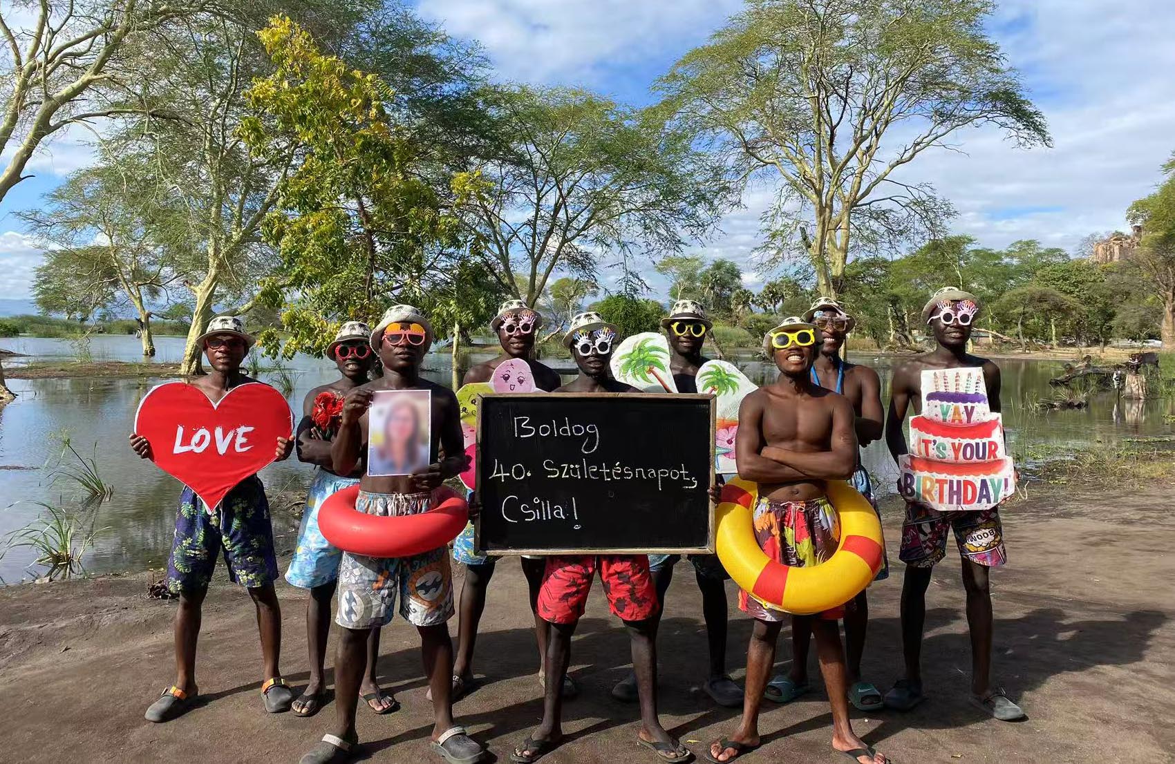 African Beach Team-African birthday wishes video happy birthday African guys dancing blessing from Africa
