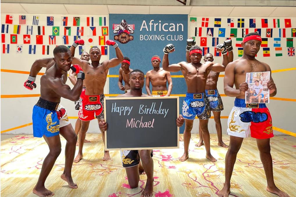 Africa Boxing Club-Wish From Africa-birthday wishes from africa-blessings from africa-greetings from africa