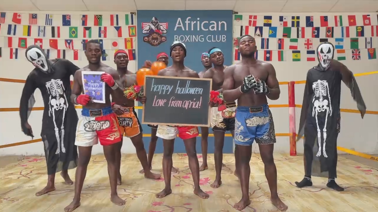 Halloween Teams-Wish From Africa-birthday wishes from africa-blessings from africa-greetings from africa