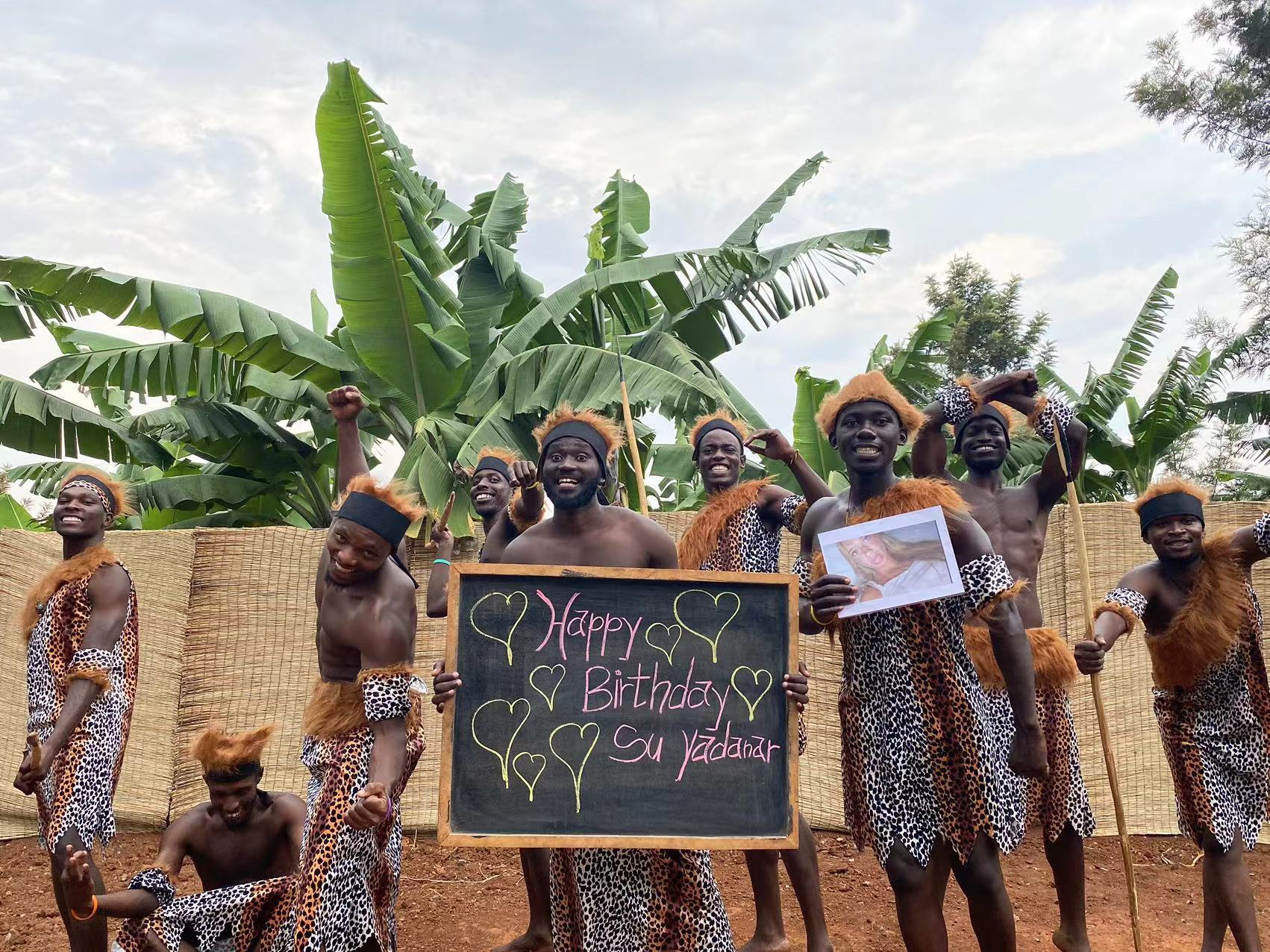 Primitive tribes-Wish From Africa-birthday wishes from africa-blessings from africa-greetings from africa