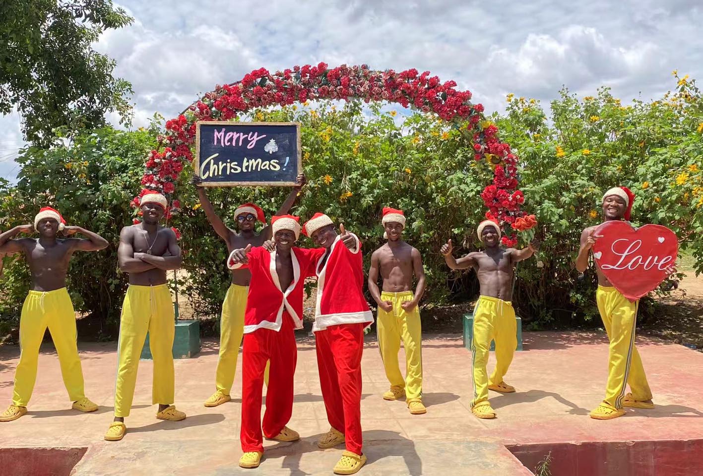 Christmas Greeting Video from Africa