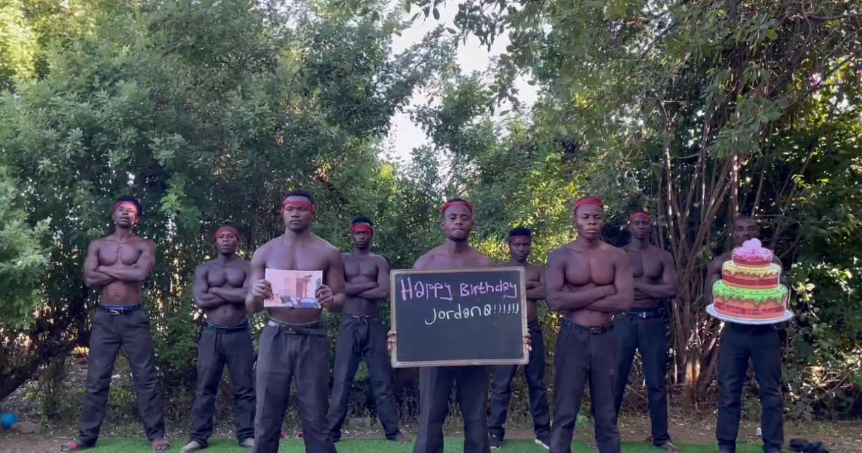 African greeting video  African birthday video Africans singing happy birthday