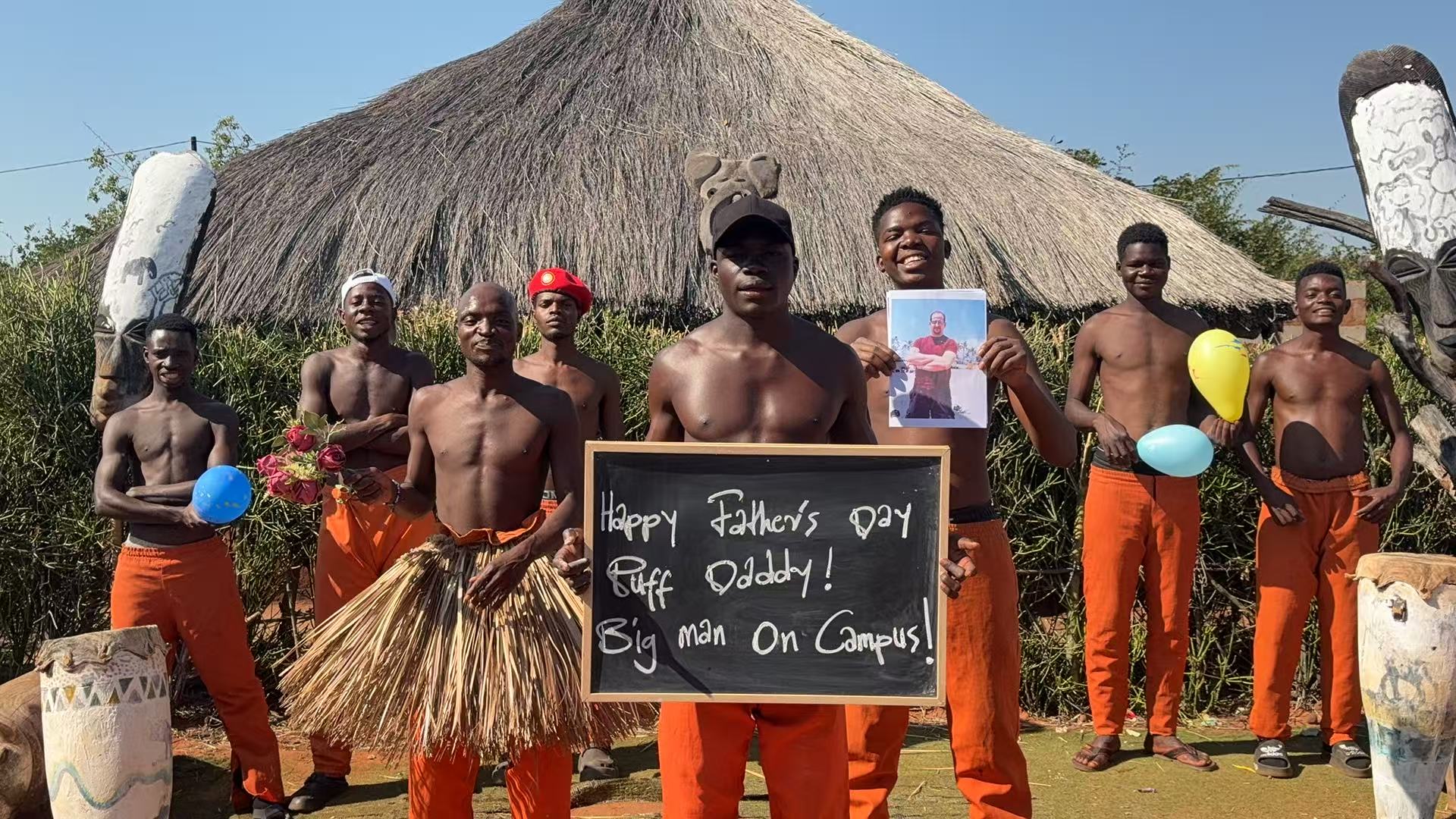 African greeting video-Father's Day greeting videos from Africa-African gift