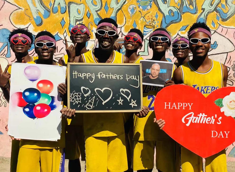 Happy Boys-Yellow basketball