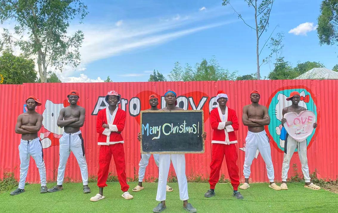 Christmas Greeting Video from Africa