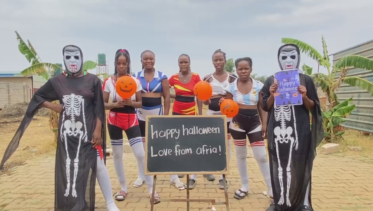 Halloween Teams-Wish From Africa-birthday wishes from africa-blessings from africa-greetings from africa