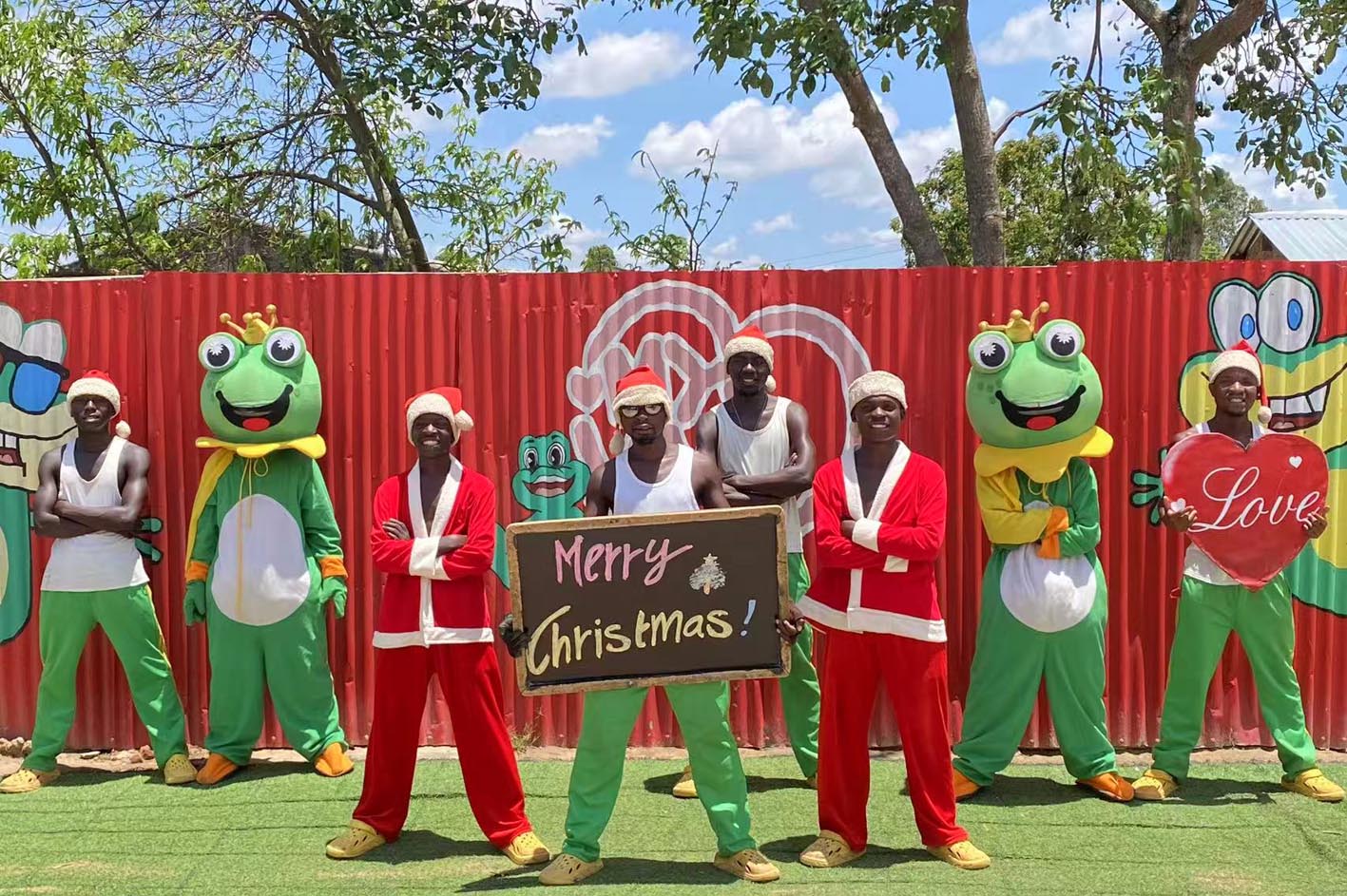 Christmas Greeting Video from Africa