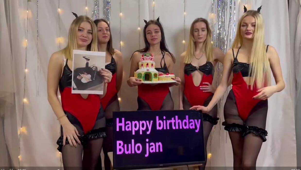 Ukrainian girls Team（Russian and Ukraine languages are not supported）-Wish From Africa-birthday wishes from africa-blessings from africa-greetings from africa