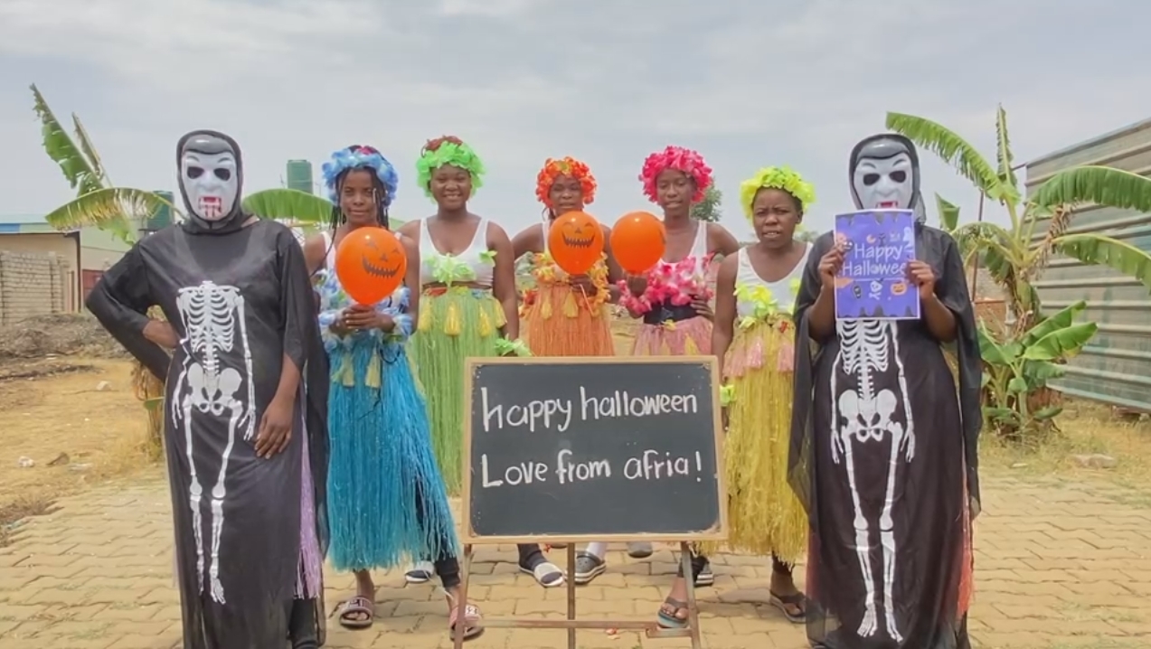 Halloween Teams-Wish From Africa-birthday wishes from africa-blessings from africa-greetings from africa