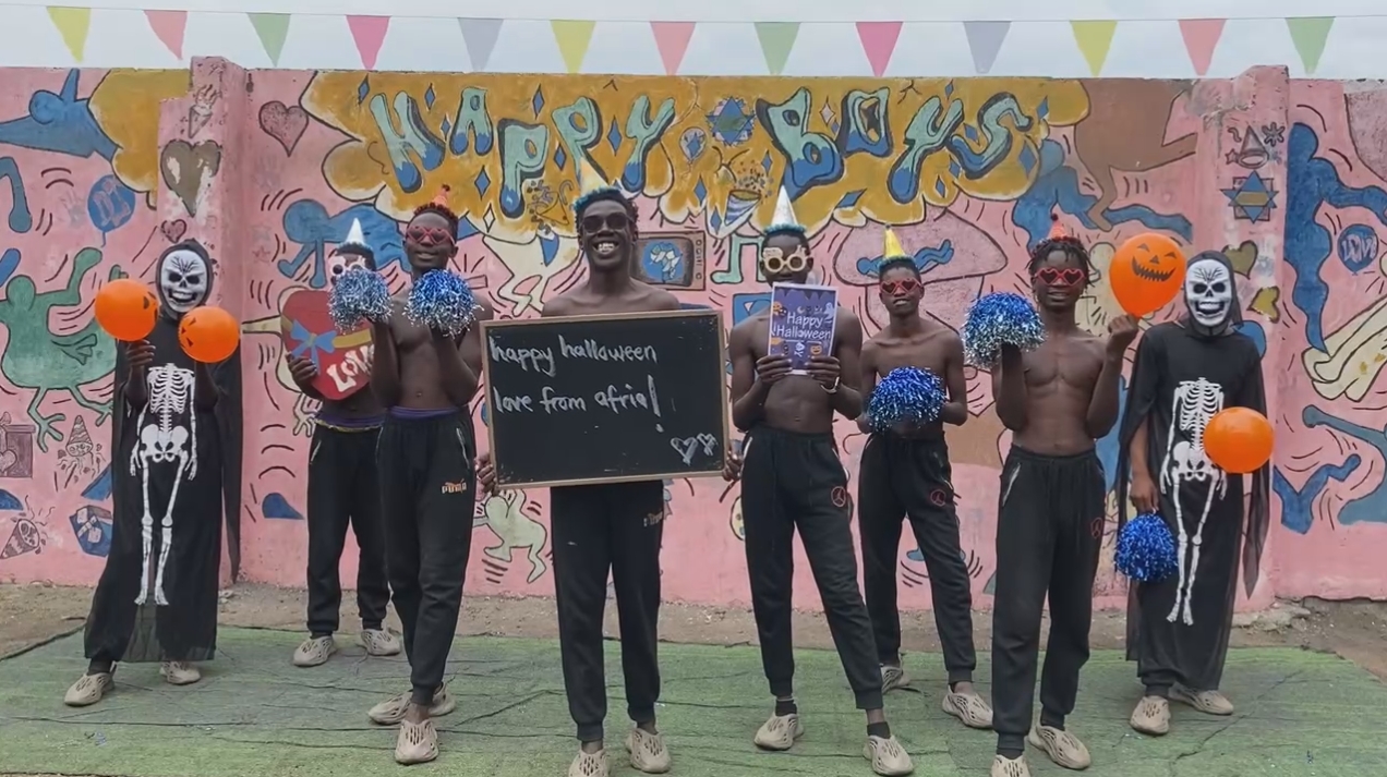 Halloween Teams-Wish From Africa-birthday wishes from africa-blessings from africa-greetings from africa
