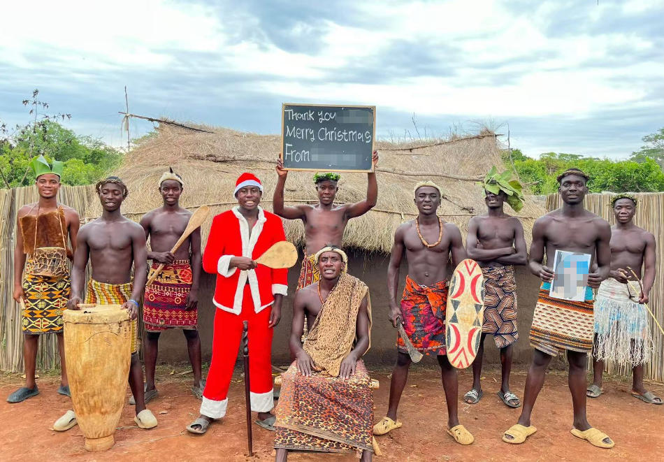 Christmas Greeting Video from Africa