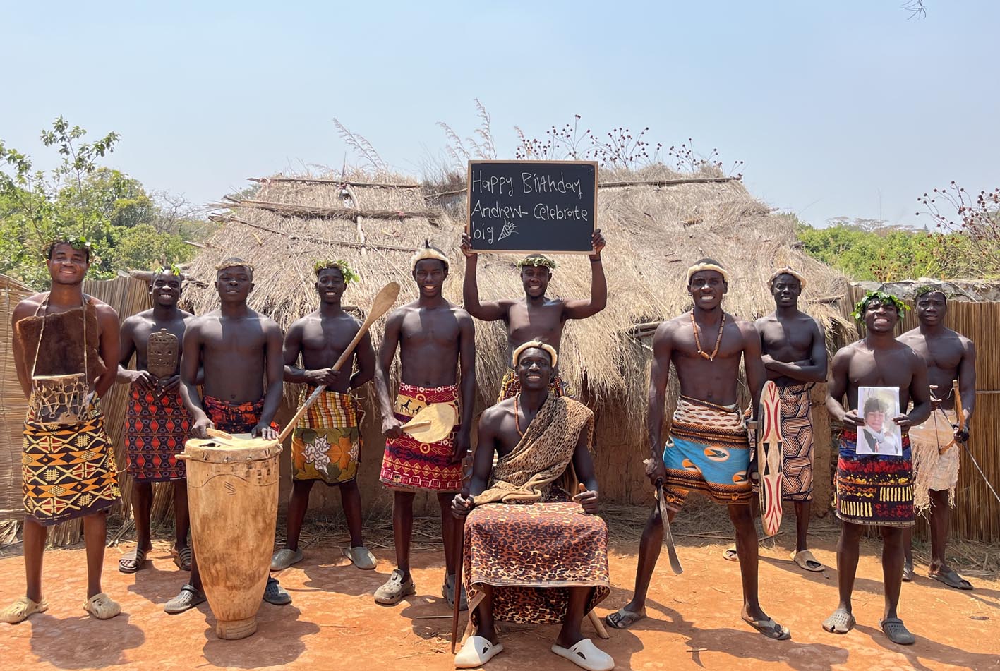 Joyful African greeting videos-greetings from africa video-WISH FROM AFRTICA