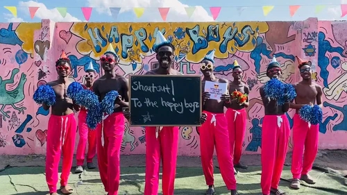 Happy Boys Team-Wish From Africa-birthday wishes from africa-blessings from africa-greetings from africa