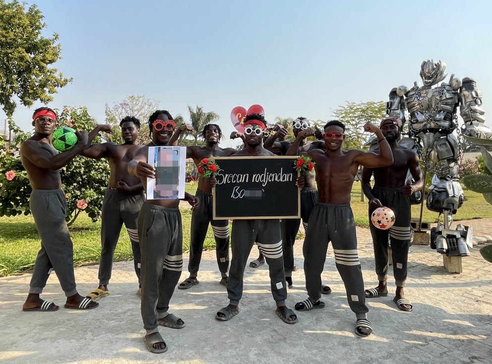 African warrior team-Wish From Africa-birthday wishes from africa-blessings from africa-greetings from africa