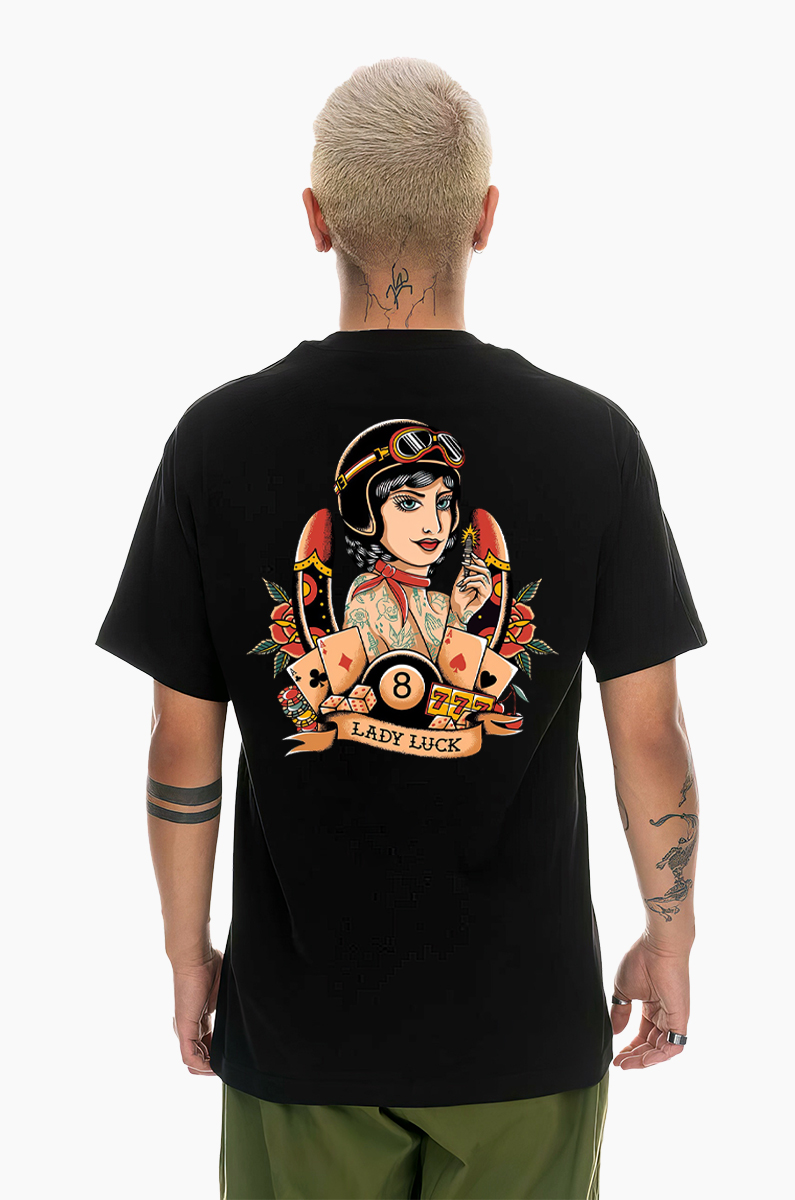 Lady Luck Aviator T-shirt