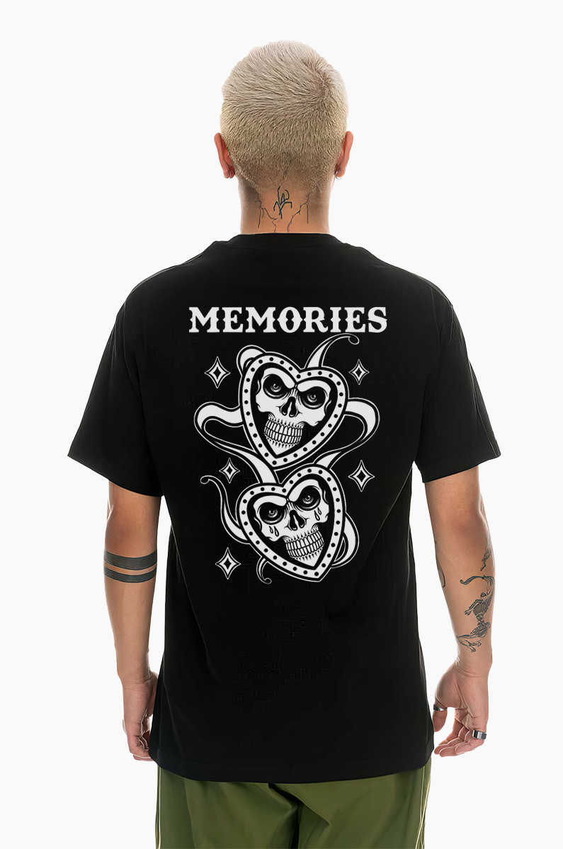 Skull Heart Memories T-shirt