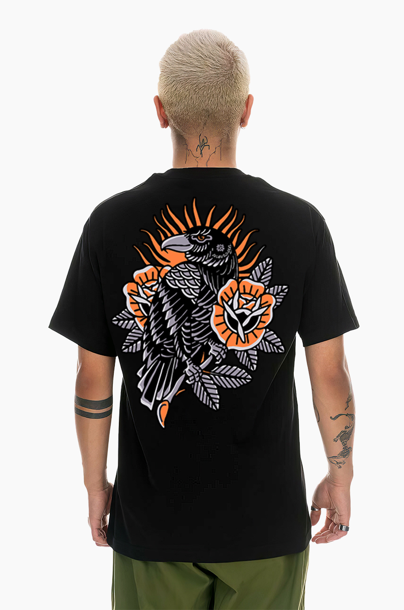 Crow And Rose T-shirt
