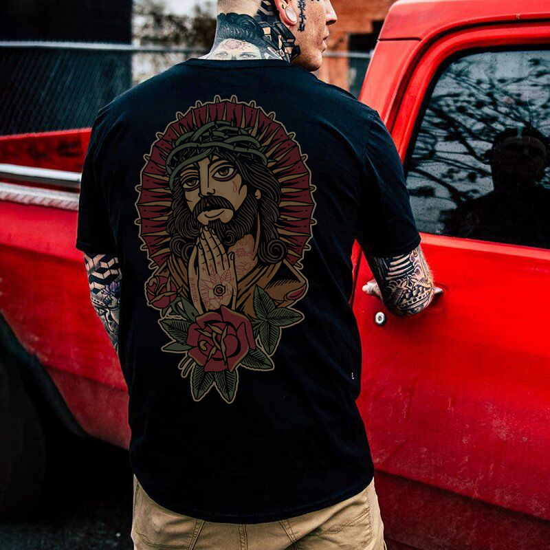 Praying Jesus T-shirt