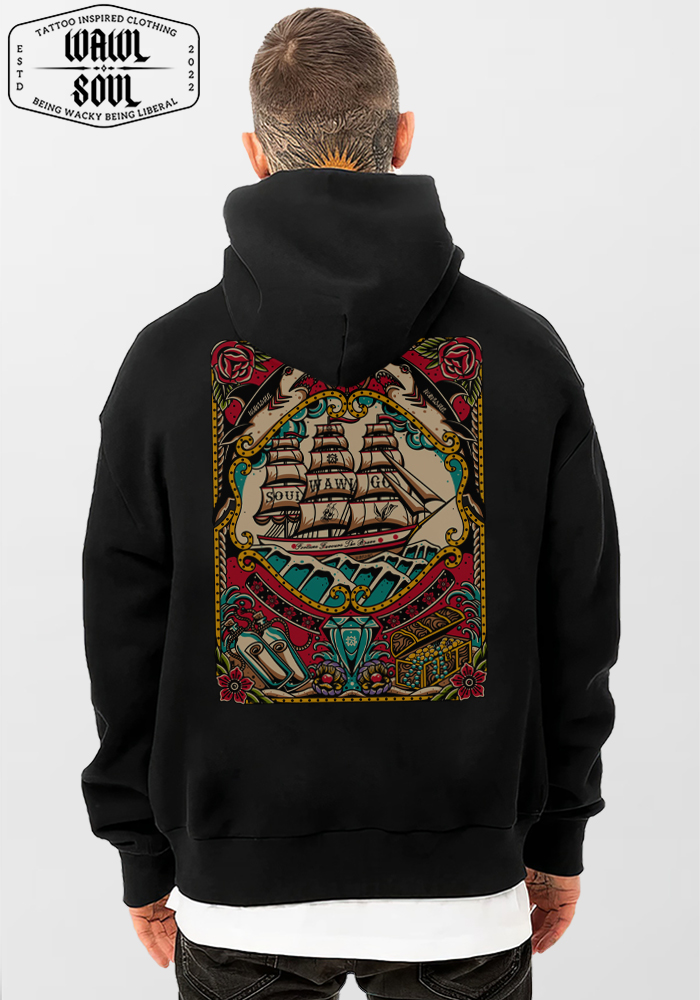  Fortune Favours The Brave Hoodie