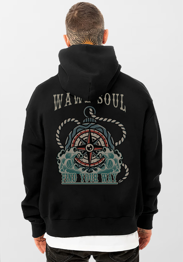 Find Your Way Compass Hoodie