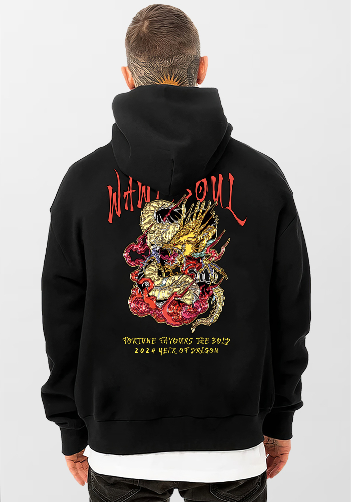 【Special Edition】Colorful Metalic Dragon Hoodie