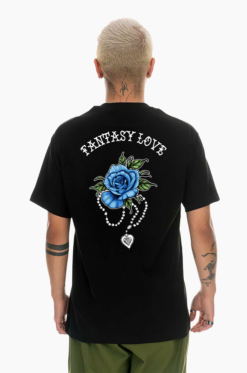 Blue Rose Fantasy Love T-shirt
