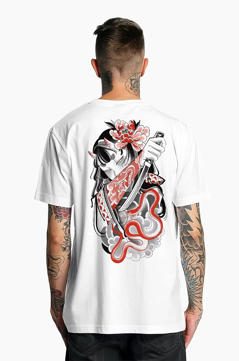 Snake & Geisha T-shirt