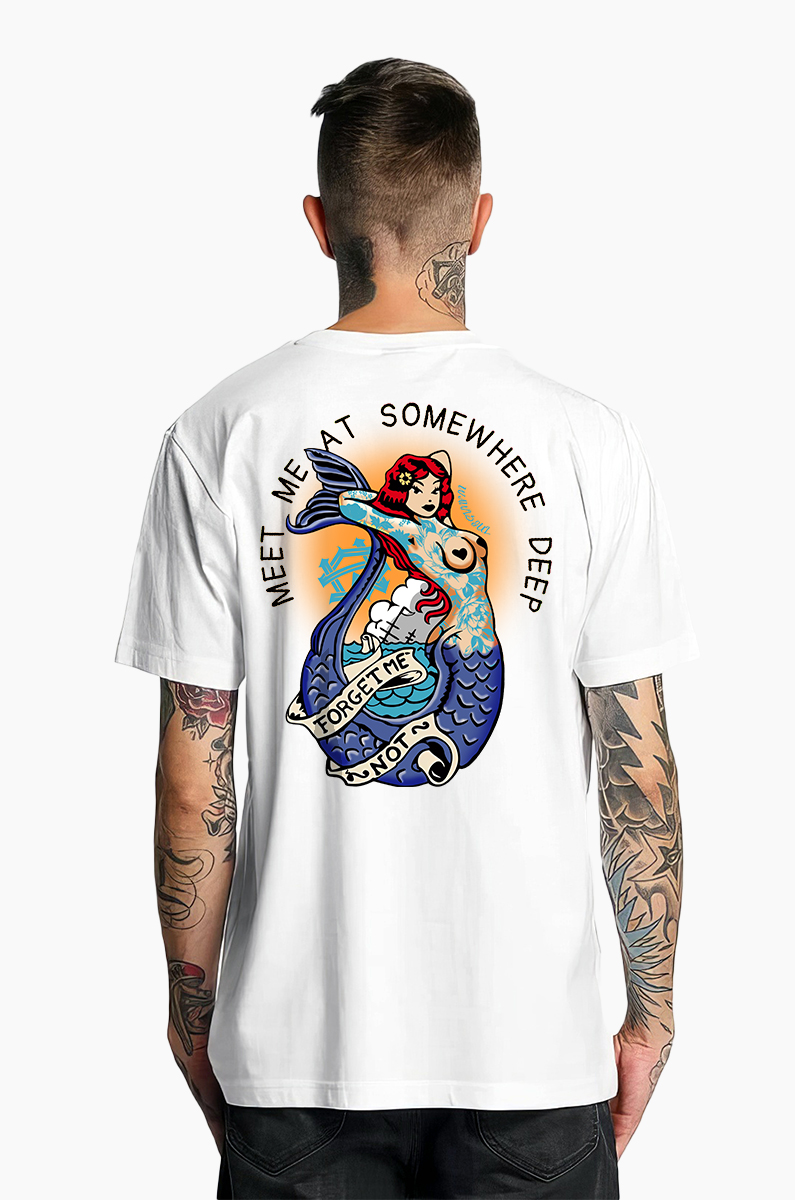 Tattooed Mermaid T-shirt