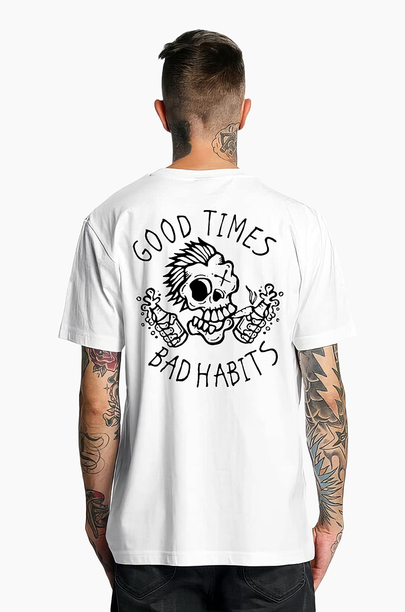 Good Times Bad Habits T-shirt
