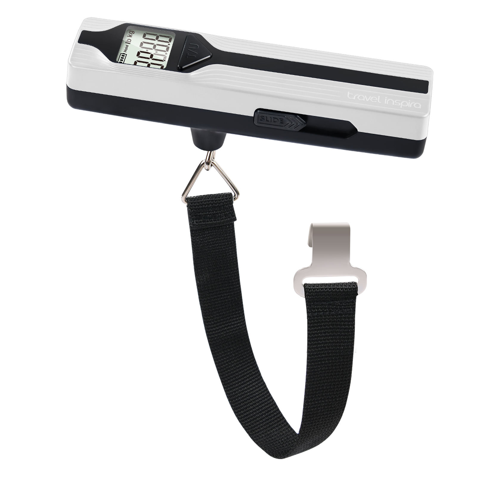 travel inspira Luggage Scale Battery-Free, Travel Essentials, Portable Handheld Digital Suitcase Weight Scale for for Travel Accessories, 110lbs/50kg