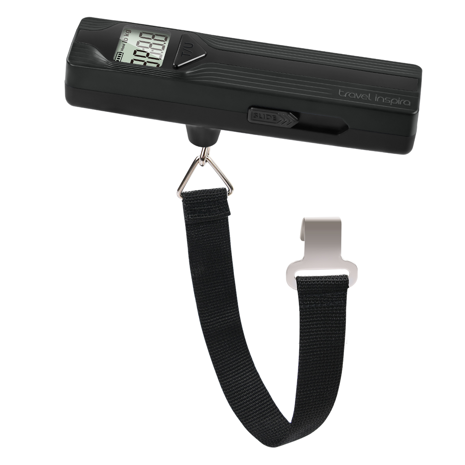 travel inspira Luggage Scale Battery-Free, Travel Essentials, Portable Handheld Digital Suitcase Weight Scale for for Travel Accessories, 110lbs/50kg