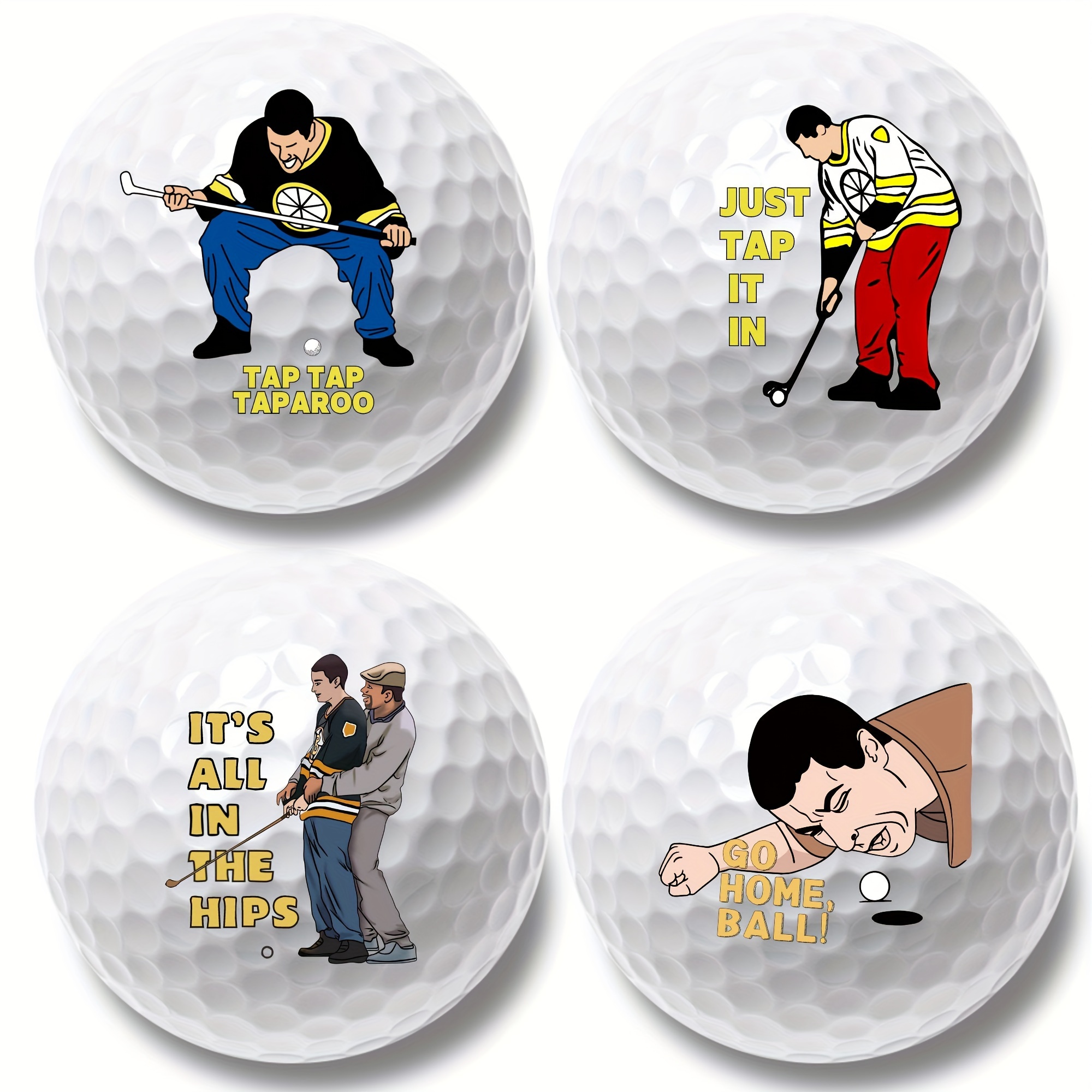 Counts Funny Golf Balls Gift Set（4pcs）
